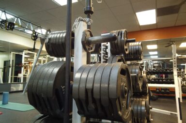 Image of a personal training gym on the National Personal Training Institute website