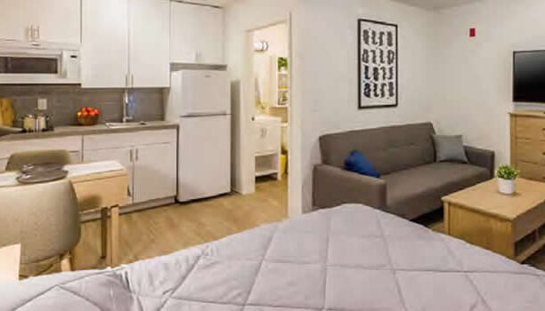 Image of an apartment on the National Personal Training Institute website