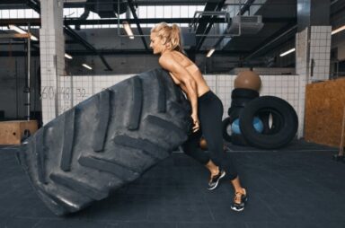 Image of a woman working out on the National Personal Training Institute website