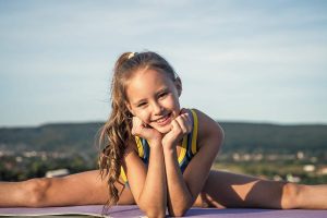 Image of a teen athlete smiling on NPTI Florida's website