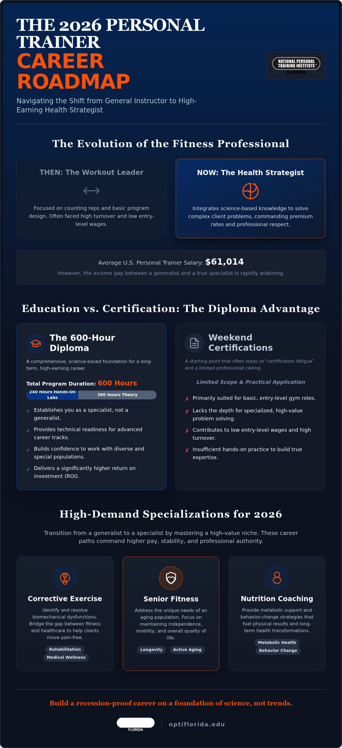 Personal Trainer Career Path Options: Beyond the Gym Floor in 2026